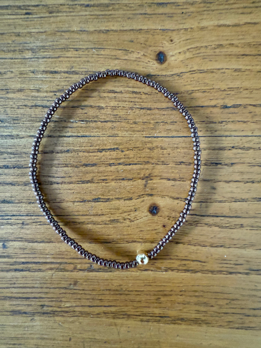 Armband mit Toho-Perlen von Friihof+Siig