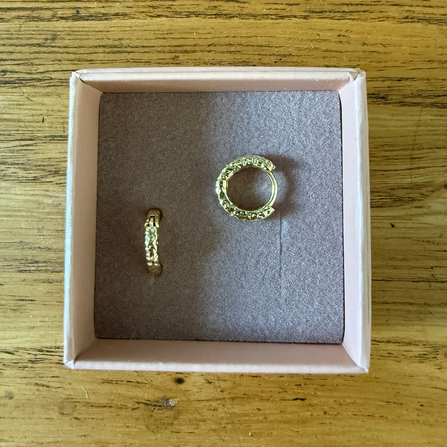 Gia Hoops Brushed von Friihof+Siig