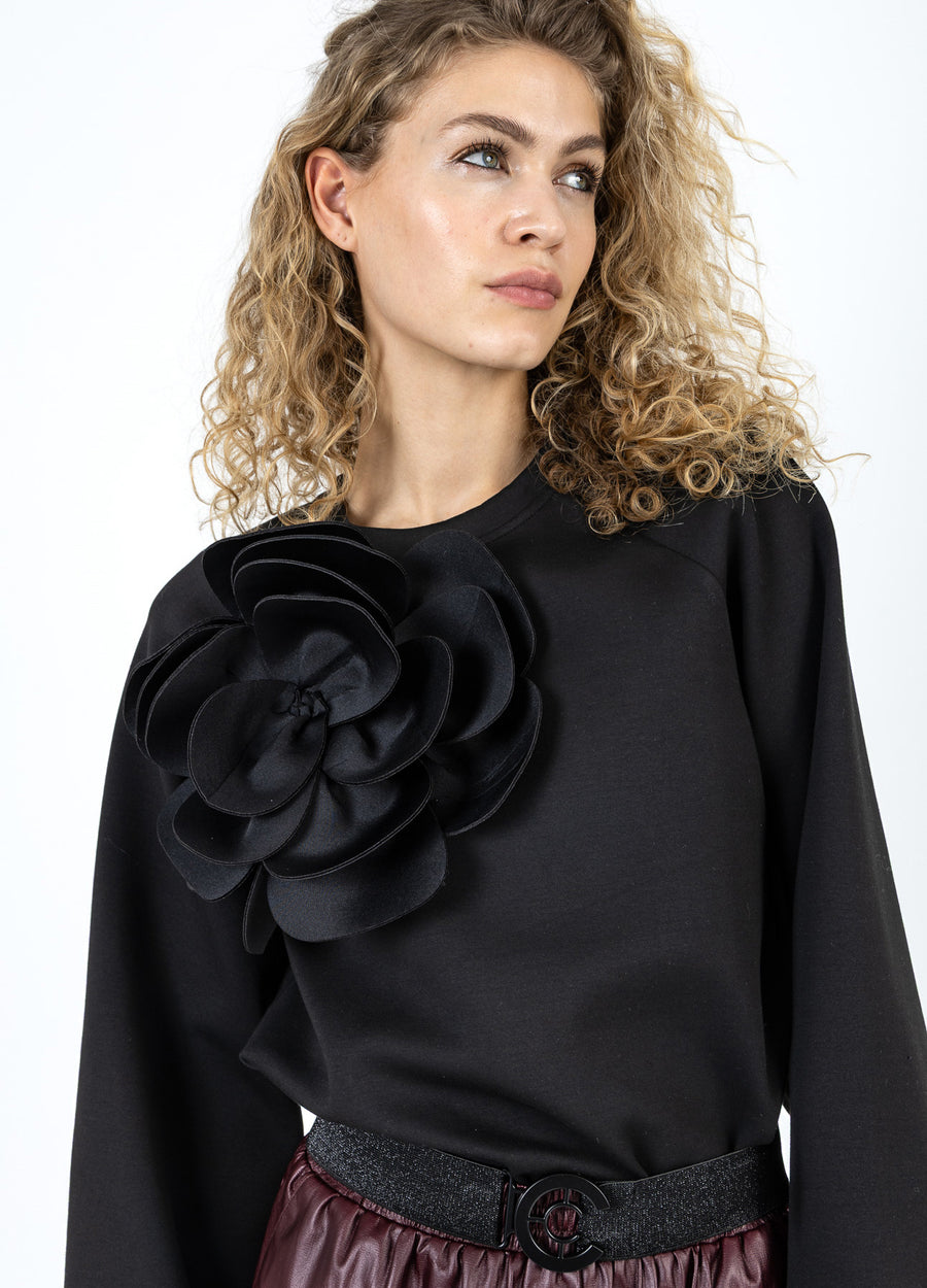 Sweatshirt mit Scuba Rose von Coster Copenhagen