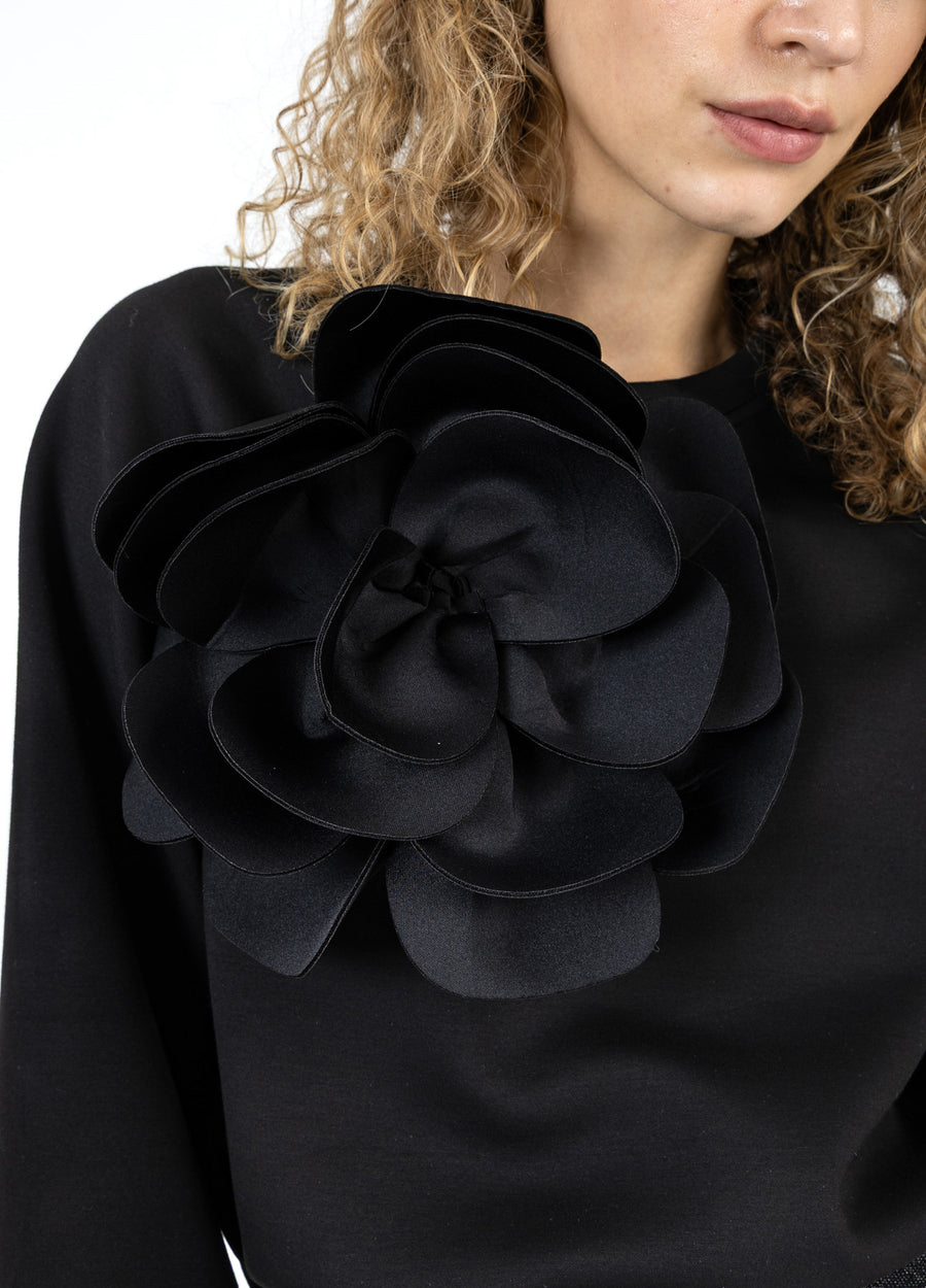 Sweatshirt mit Scuba Rose von Coster Copenhagen