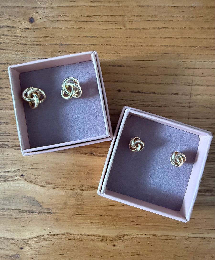 Knoten Ohrstecker von Friihof+Siig