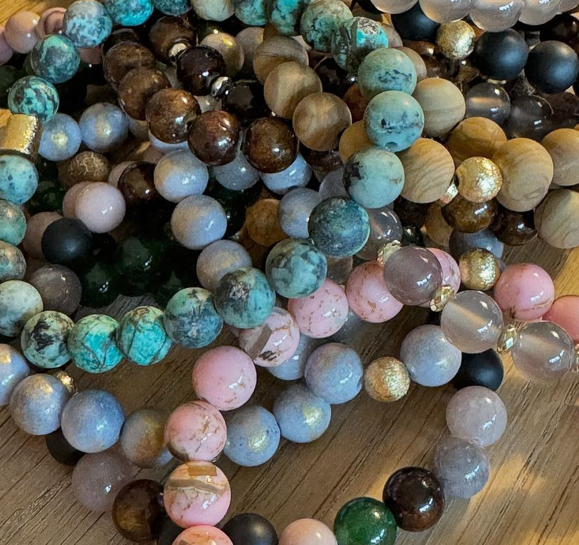 Halbedelstein Armband von Friihof + Siig