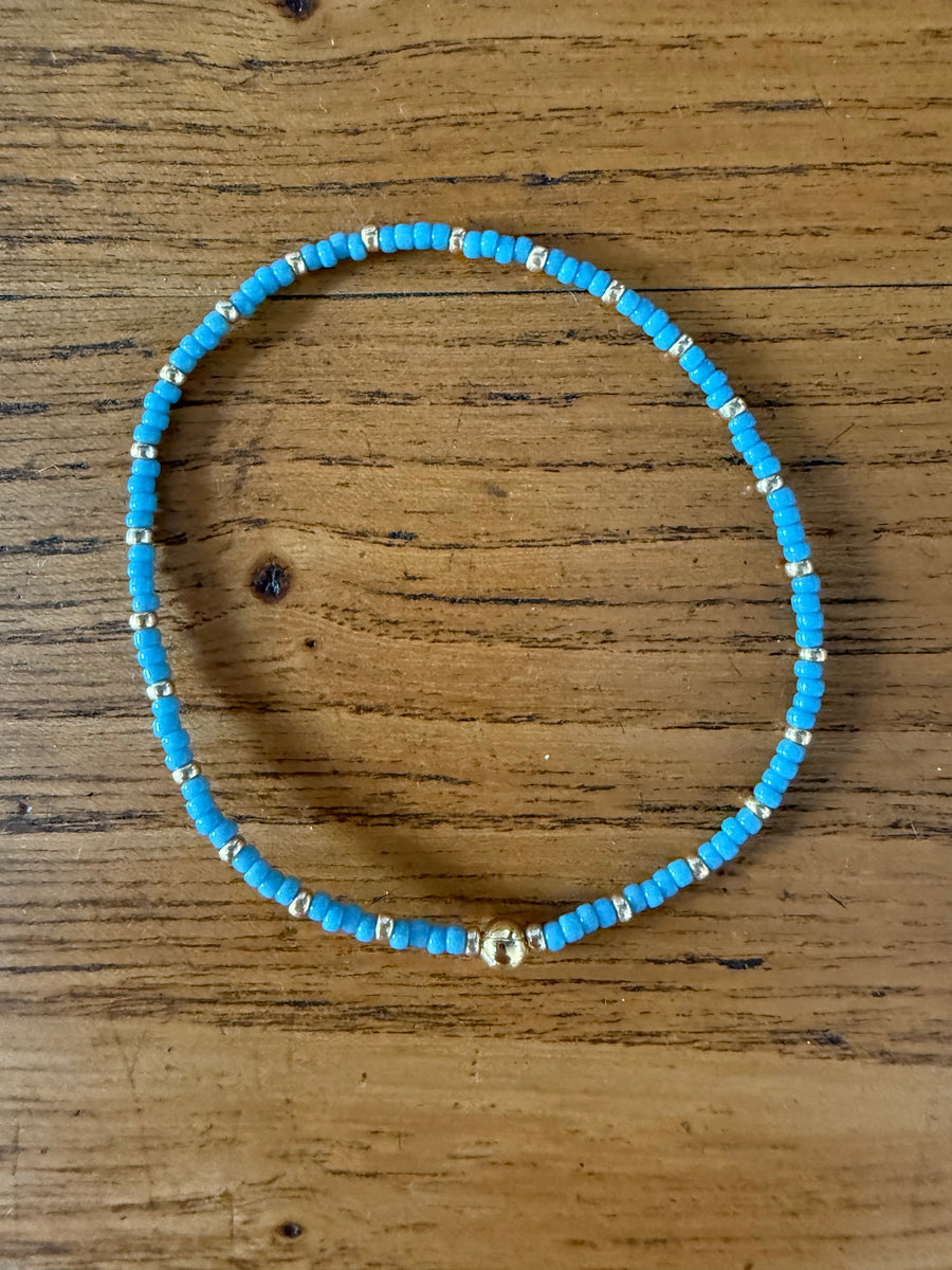 Armband mit Toho-Perlen von Friihof+Siig