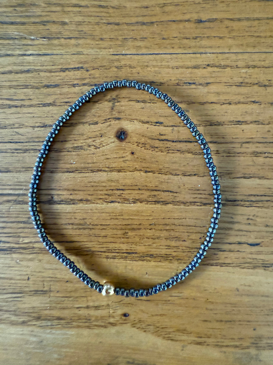Armband mit Toho-Perlen von Friihof+Siig