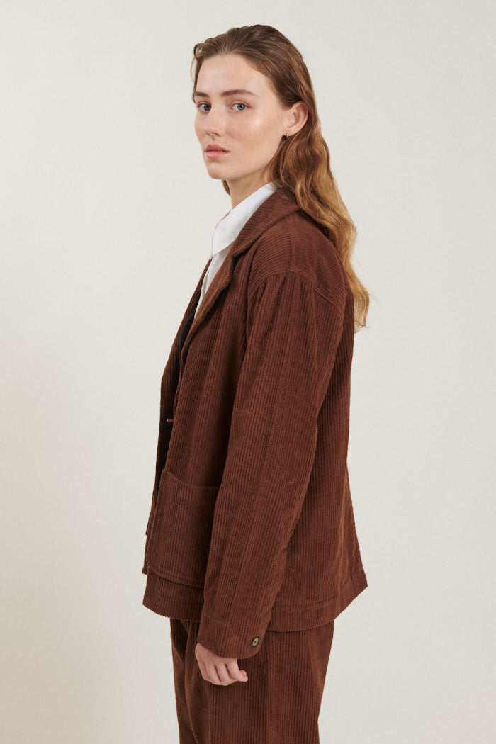 Cherry Cordjacke von basicapparel