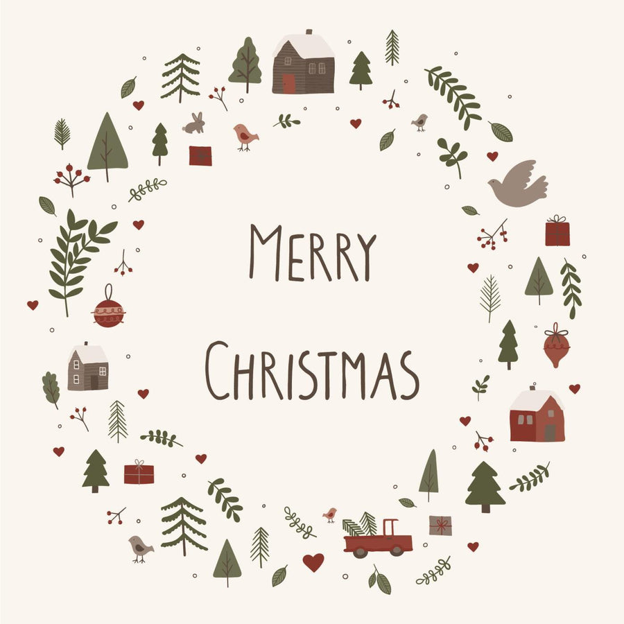 Weihnachts-Servietten