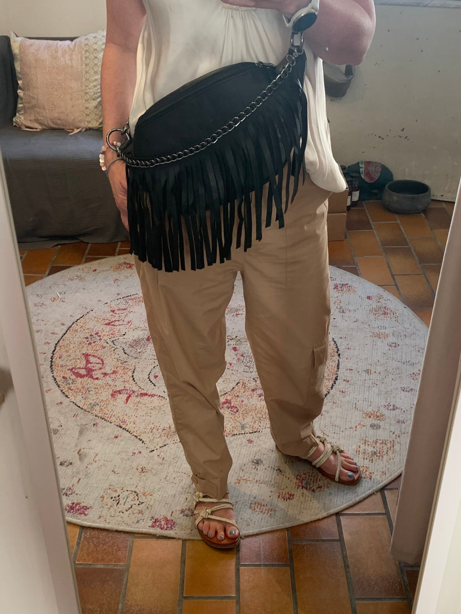 Frigga Fringe Bumbag von Tim&Simonsen