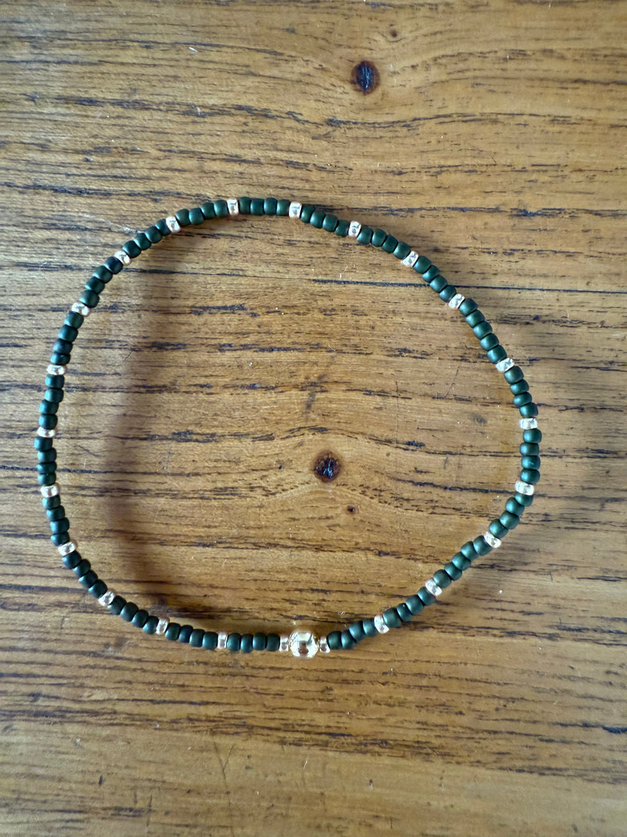 Armband mit Toho-Perlen von Friihof+Siig