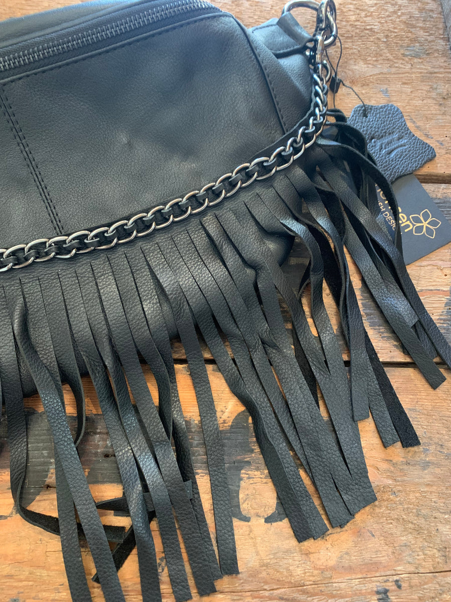 Frigga Fringe Bumbag von Tim&Simonsen