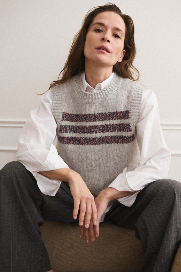 Blanche Weste von basicapparel