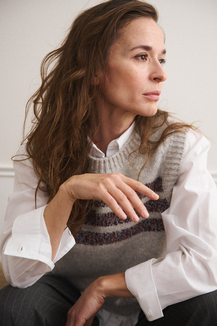 Blanche Weste von basicapparel