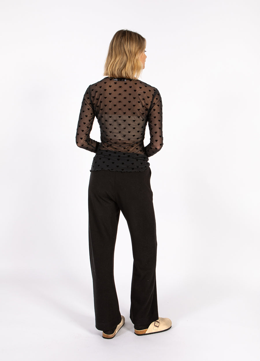 Heart Eve Mesh Bluse von Coster Copenhagen