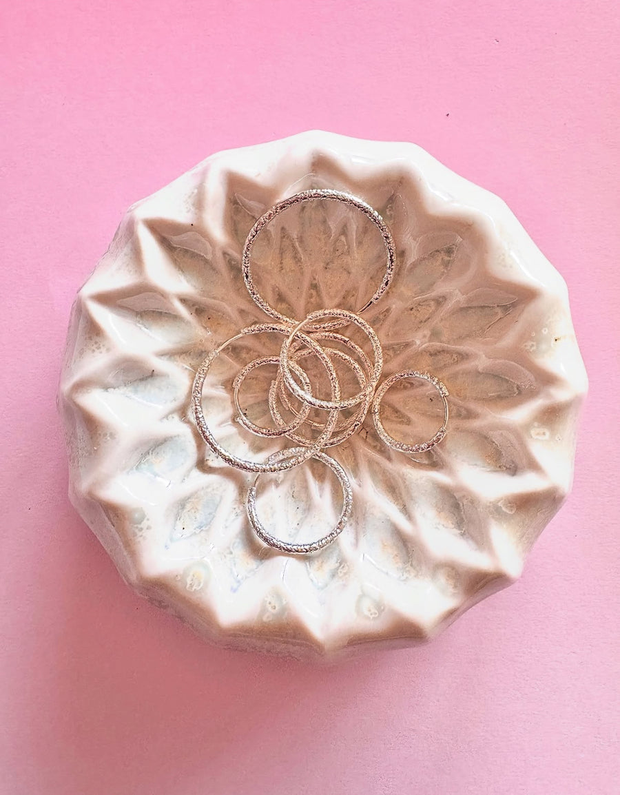 Gia Hoops Brushed von Friihof+Siig