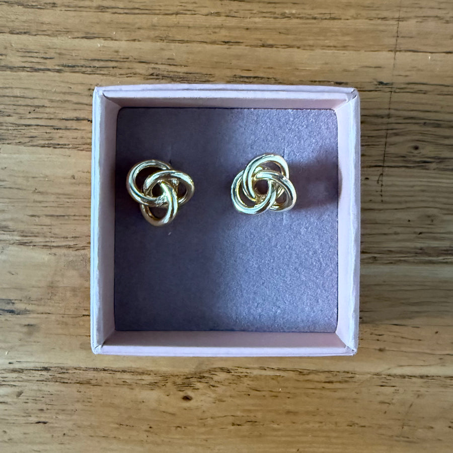 Knoten Ohrstecker von Friihof+Siig
