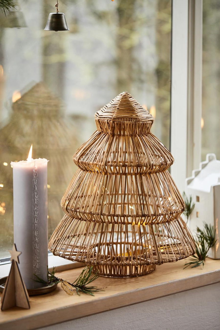 Geprägter Weihnachtskerze 1-24 von ib laursen