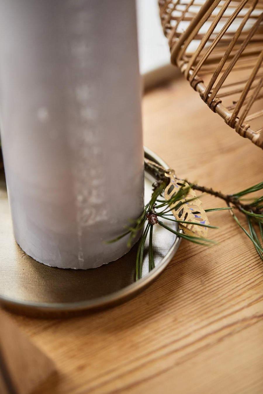 Geprägter Weihnachtskerze 1-24 von ib laursen