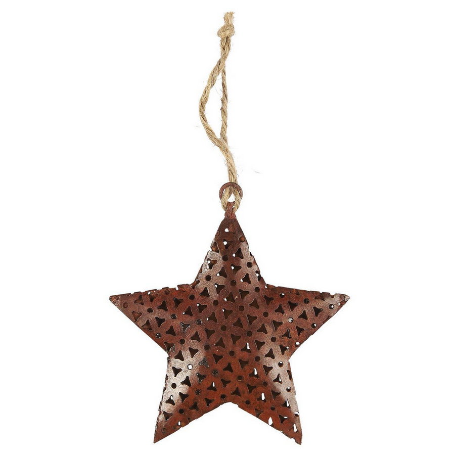 Tannenbaumschmuck Metall Stern von ib laursen