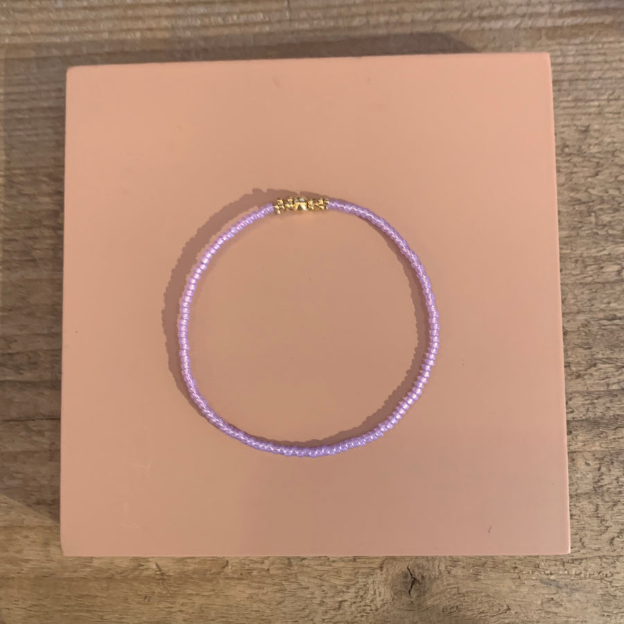 Armband mit Toho-Perlen von Friihof+Siig