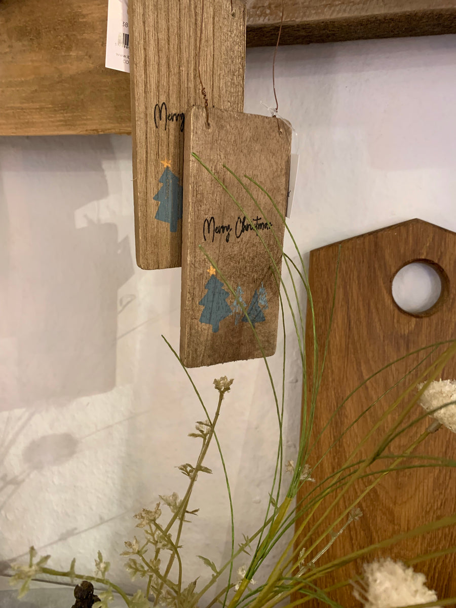 Holzschild „Merry Christmas“ von ib laursen
