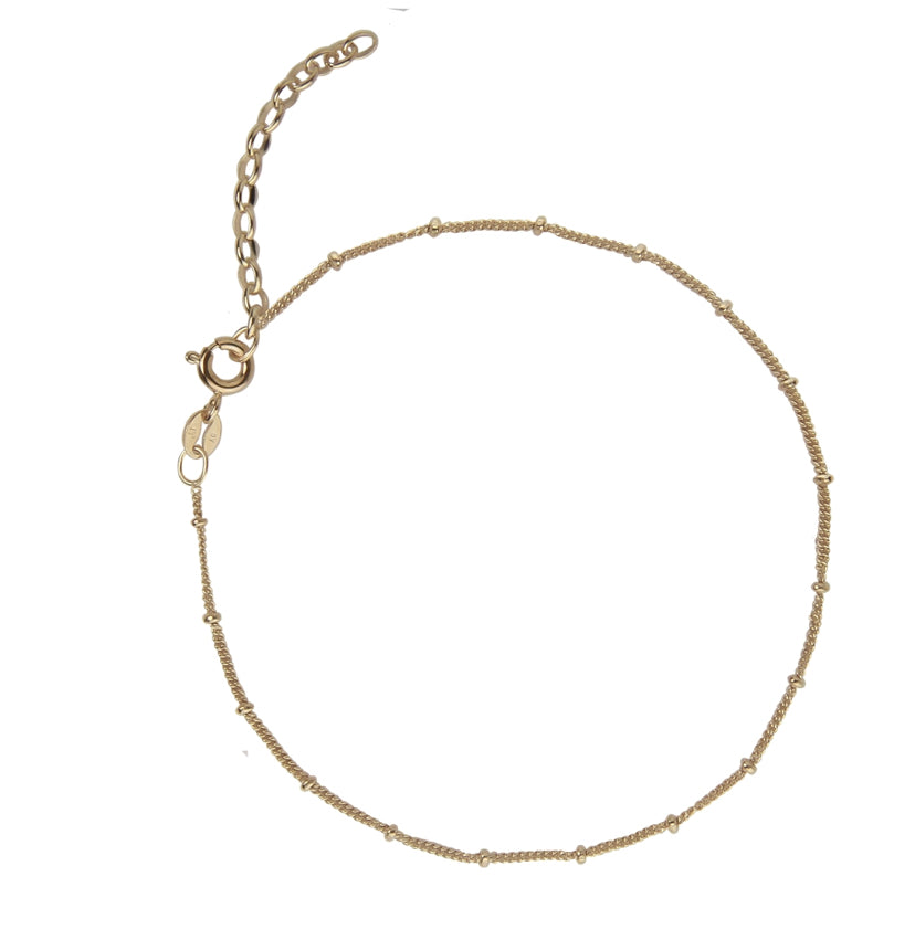 Nelly-Fußkettchen von Jeberg Jewellery