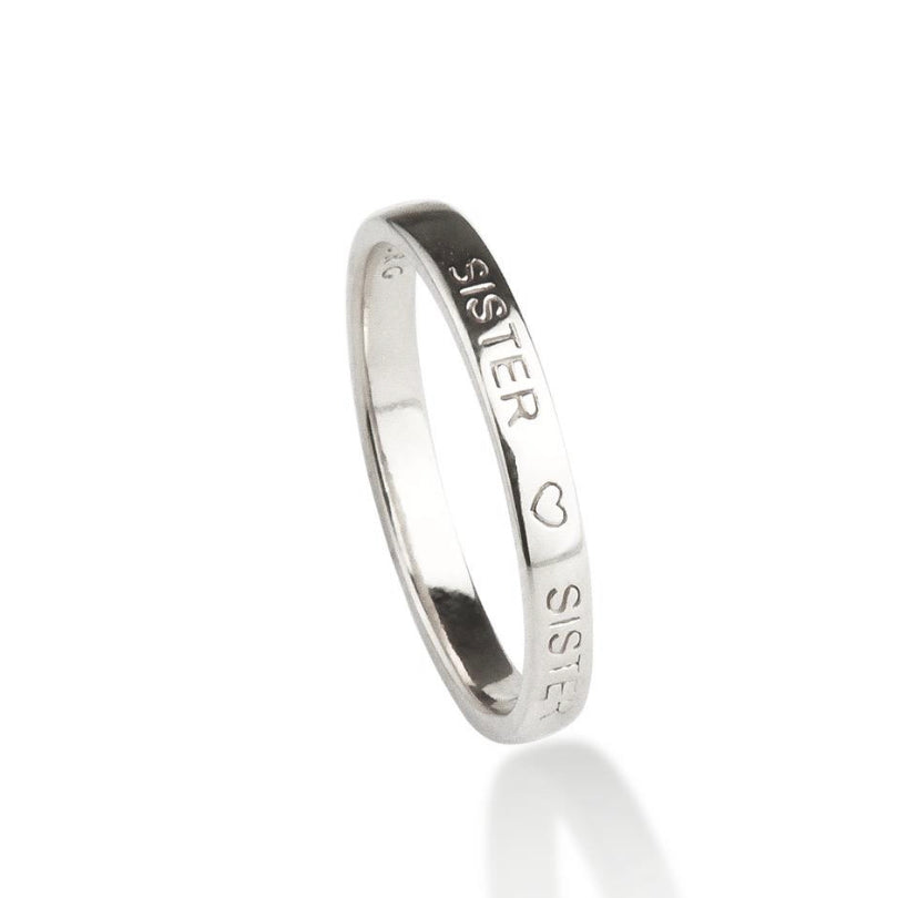 Sister ♡ Sister Ring von Jeberg Jewellery