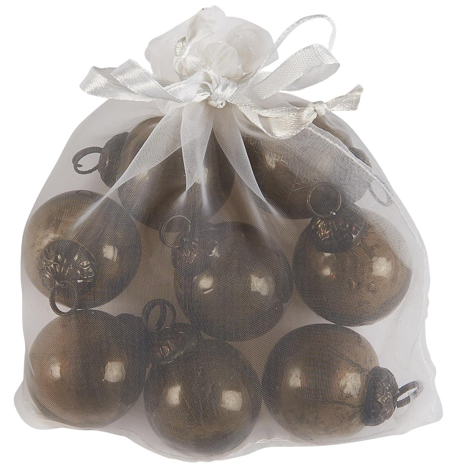 Tüte mit 8 gleichen Weihnachtskugeln von ib laursen